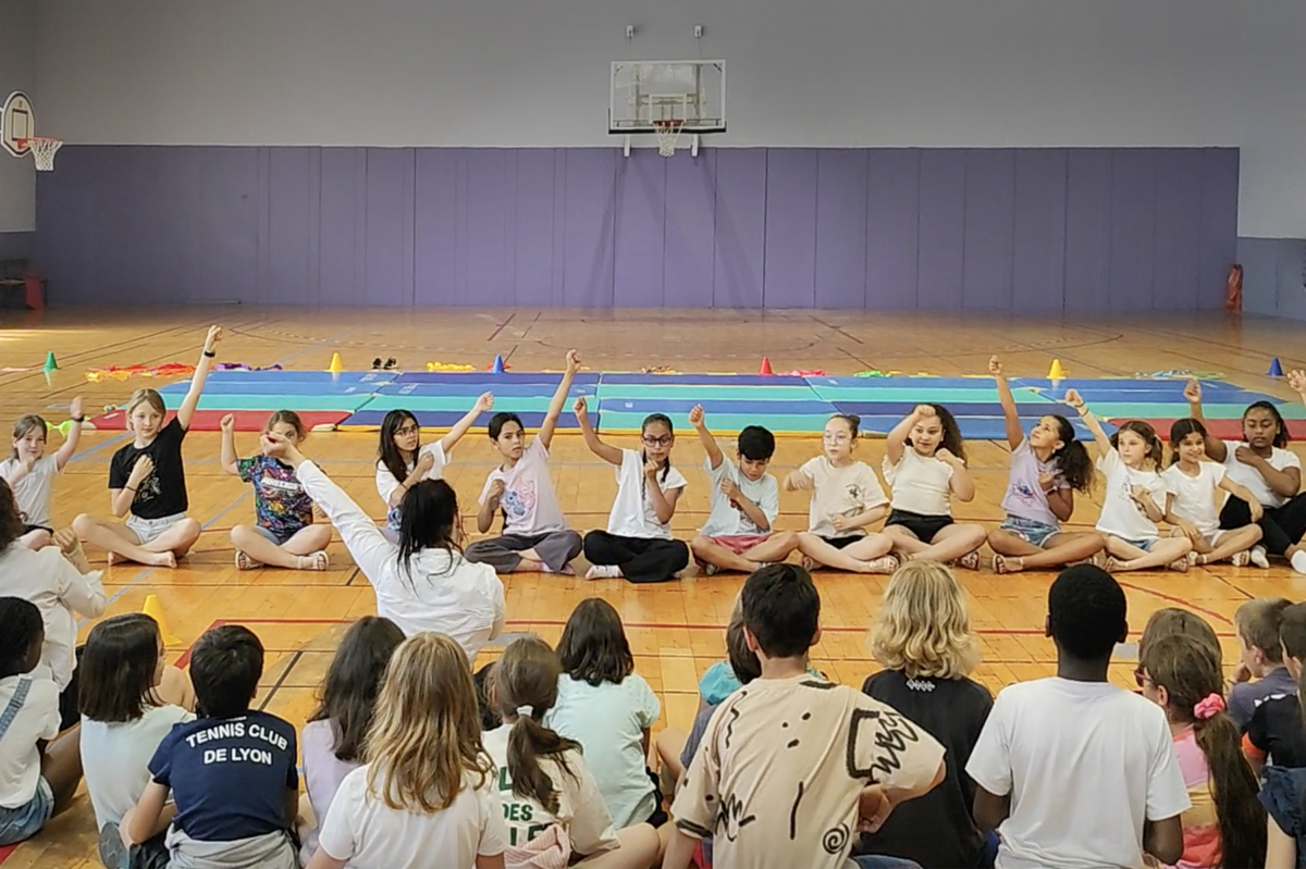 Spectacle de fin d'année du périscolaire - École Louis Pradel Lyon 6