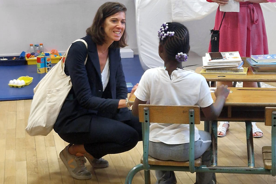 Visite de Mme la députée S. Runel - Ecole Louis Pradel Lyon 6