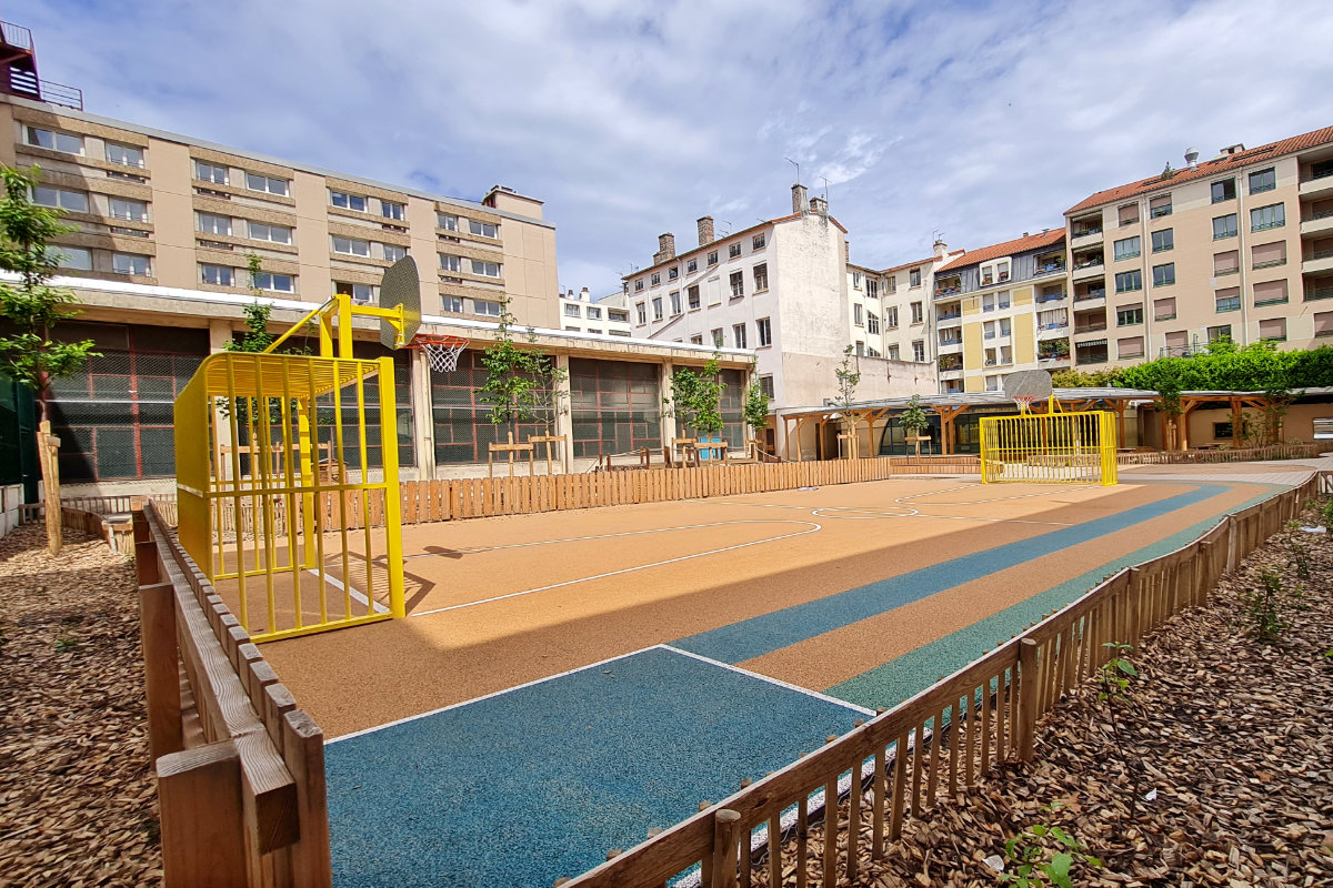 Terrain de sports