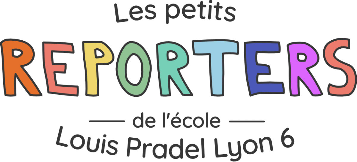 Logo Les petits reporters de l'école Louis Pradel Lyon6